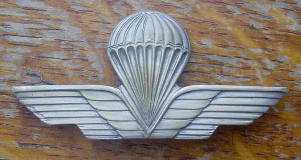 italy Republic Italian Army Paratroopers Metal Qualification Wings