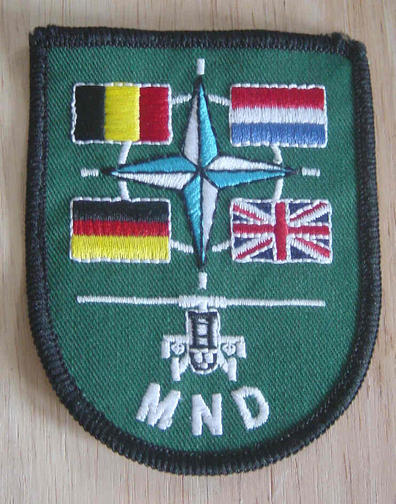 NATO Army Multi National Defence Force Patch