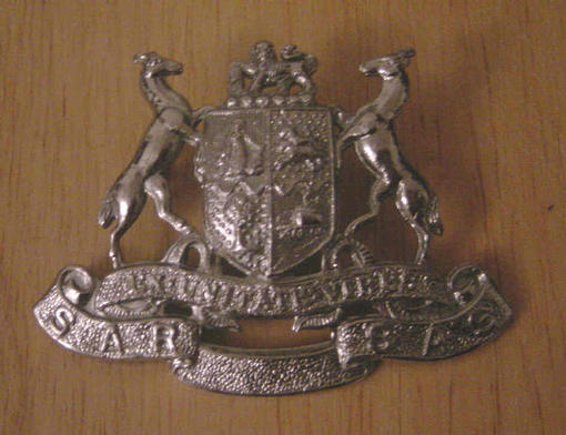 South African Railways Cap Badge South Africa