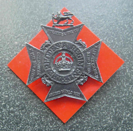 Rhodesian Regiment Cap Badge Army Former Rhodesia Pre Zimbabwe