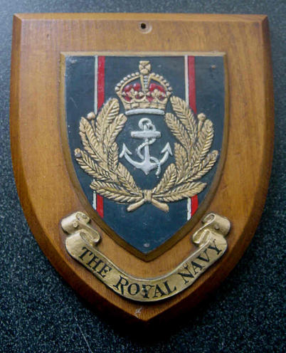 Royal Navy Plaque