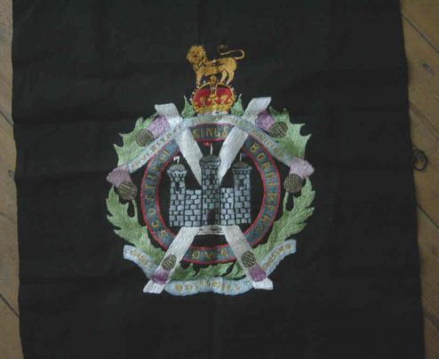 Kings Own Scottish Borderers Embroidery