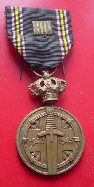 Belgium WW2 Prisoner of War Medal