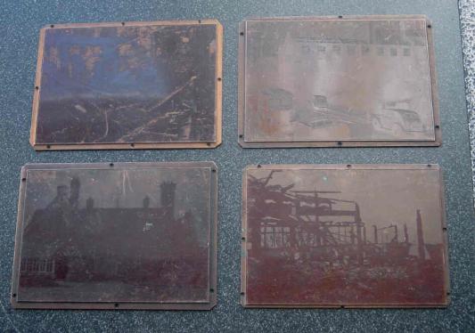 Bomb Damage Photo Plates