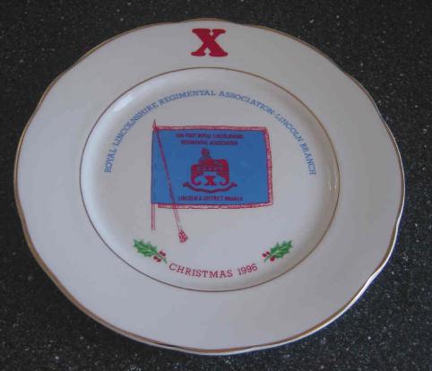 Royal Lincolnshire Regiment Commemorative Plate