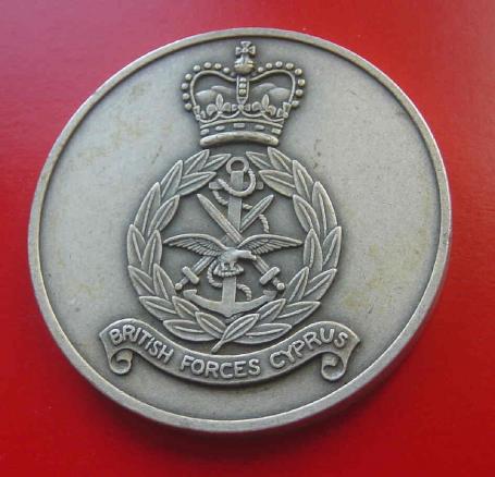 British Armed Forces Cyprus Medallion