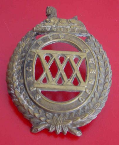 30th Foot Cap Badge - Copy