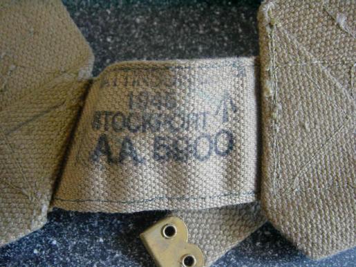 British Army Webbing Straps WW2