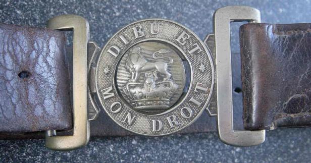 British and Commonwealth Army Victorian Volunteers Belt Boer War