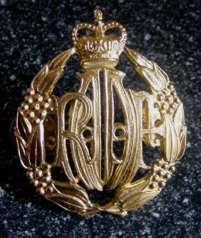 Royal Australian Airforce Cap Badge EIIR