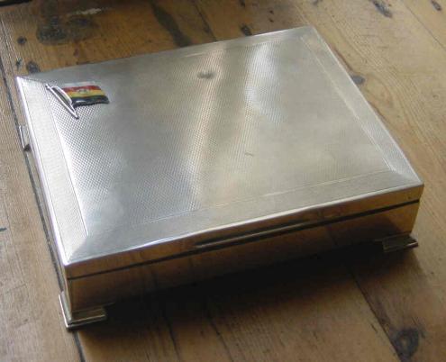 Silver Cigarette Box 