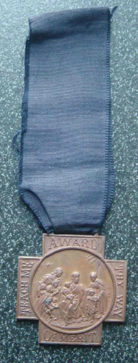 Victorian School Attendance Medal