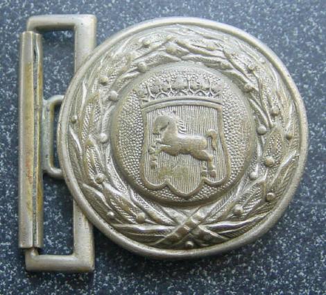 German Police Belt Buckle - Officer