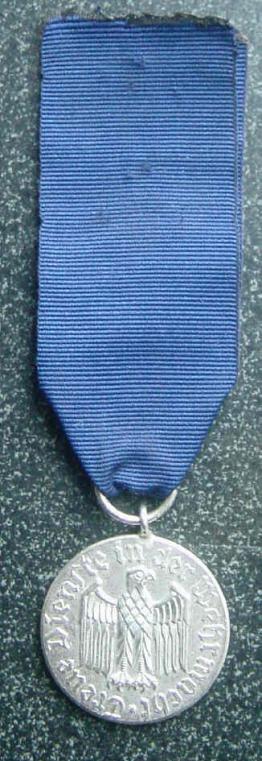 Wehrmacht 4 Year Service Medal 1957