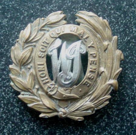 British Empire Era West India Regiment WIR Army Cap Badge