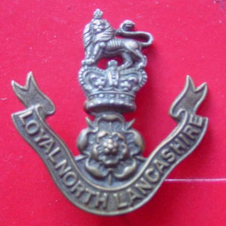 Loyal North Lancs VR Cap Badge - Copy