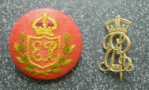 Edward VII Pin and ER Button