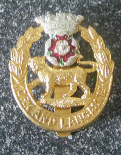 British Army York & Lancaster Regiment Cap Badge Collectors Reproduction