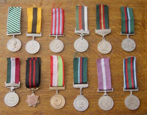 Pakistan Armed Forces Medal Lot