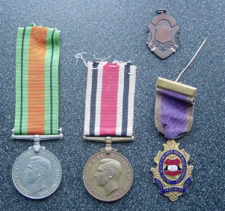 WW2 Medal Pair Etc