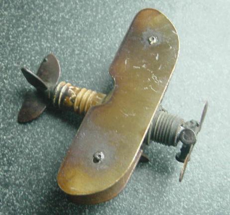 Trench Art Biplane