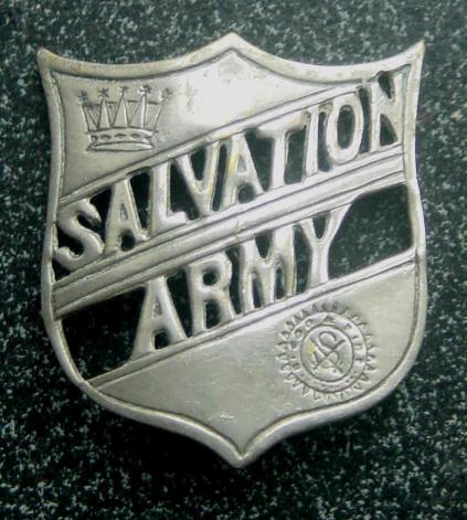 Vintage Salvation Army Badge