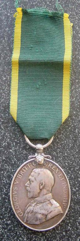 British Army Territorial Efficiency Medal GVR