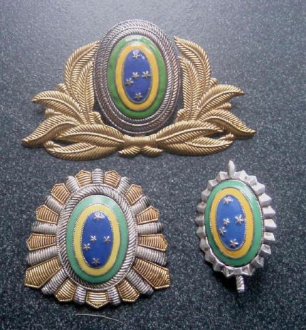 Brazil Army Cap Badges