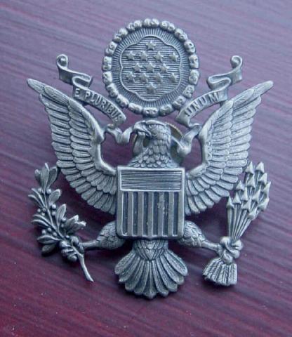 USAF Officers Cap Badge