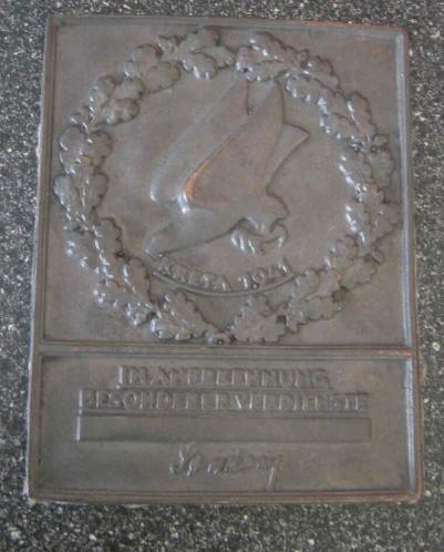 German Luftwaffe Crete Plaque - Reproduction