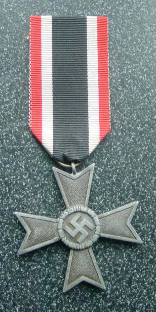 German WW2 War Merit Cross Non Combat