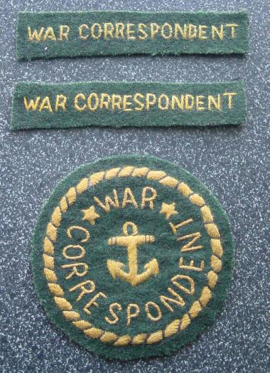 US Navy War Correspondent Insignia