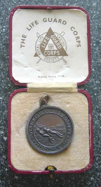 Life Guards Corps Cased Medallion