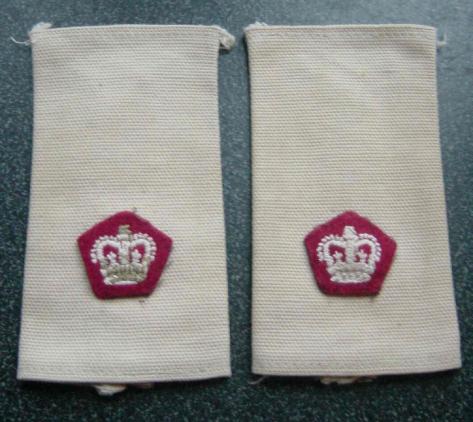 British Army Majors Rank Epaulettes EIIR