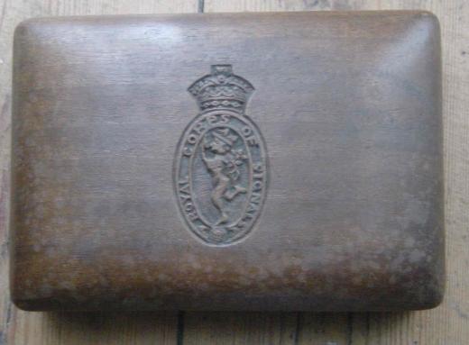 Royal Corps of Signals Wooden Box