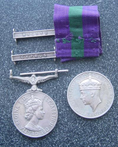 General Service Medal Lot