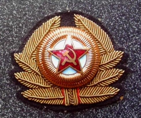 USSR WW2 Air Force Officers Cap Badge