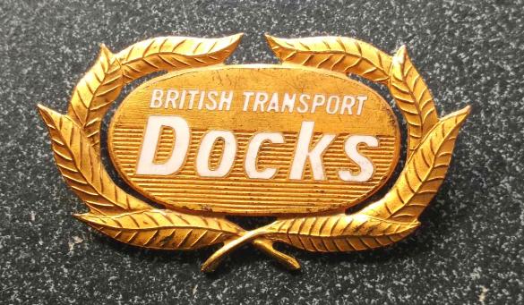 British Transport Docks Cap Badge