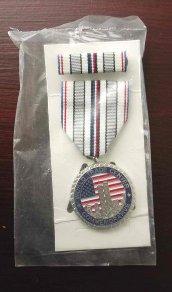 US 911 Twin Towers Commemorative Medal United States of America