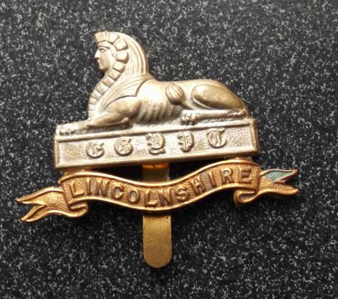 British Army Lincolshire Regiment Cap Badge