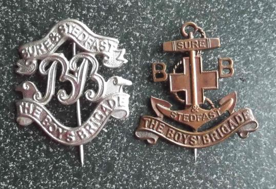 Boys Brigade Pin Badges