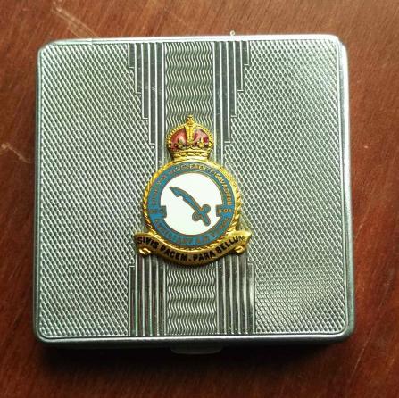 RAF Auxiliary 604 Squadron Powder Compact