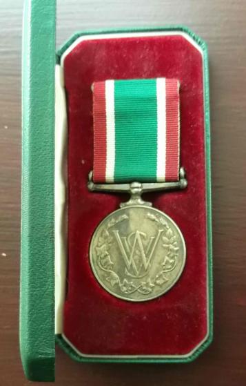 Women's Voluntary Service WVS Medal in Case