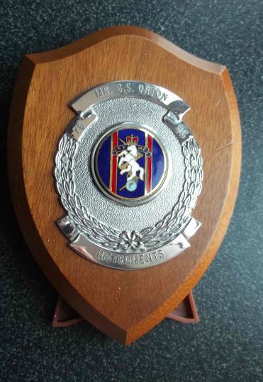 British Army REME Plaque 1976 to 86