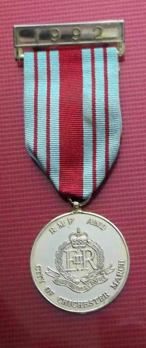 RMP Chichester March Medal 1992