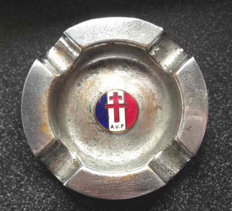 Homefront Fundraising Free French Armed Forces Ashtray WW2 France Exiles