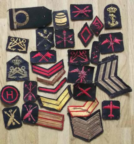 Dutch Naval and Marine Insignia Lot