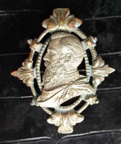 Kaiser Friedrich III Commemorative Brooch 1888