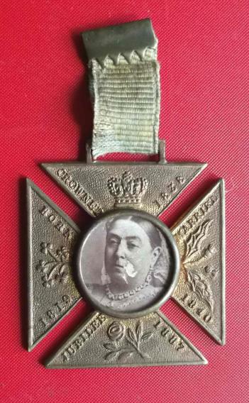 Queen Victoria Newark Jubilee Medal 1887