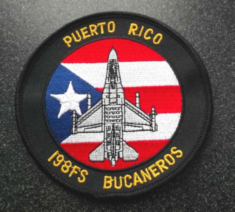 United States Air Force Puerto Rico Air National Guard Patch USAF